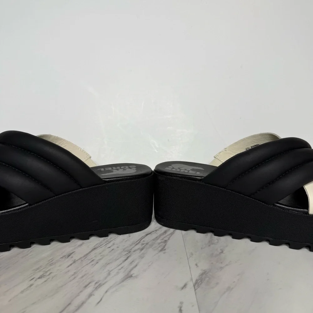 Sorel Cameron Crisscross Flatform Sandal 8 1/2